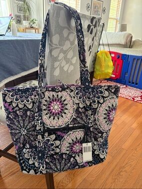 Vera Bradley Mimosa Medallion Quilted Large Tote